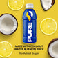 Pure Fuel Hydration Drinks Limitless Lemonade - Plant-Based Healthy Electrolyte Drinks With B-Vitamins - No Added Sugar - 12 Pac