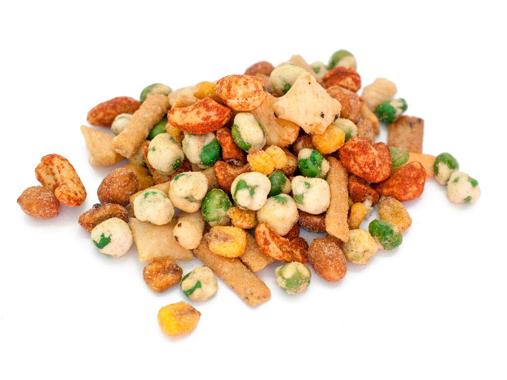 Mount Hope Spicy Sonoran Snack Mix - 16 Ounce - Bulk Spicy Snacks with Wasabi & Tex Mex Flavors