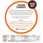 Young Kobras Organic, Gluten-Free Seeded Buckwheat Sourdough Bread 22Oz (4-Pack) - Allergen Friendly, Vegan, Gum-Free, Simple In