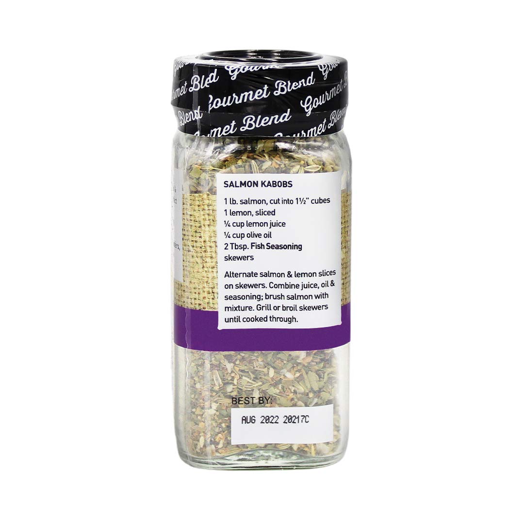 Spice Hunter The Fish Seasoning Blend Jar, 1.1 Ounce