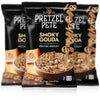 Pretzel Pete Smoky Gouda Pretzel Medley Seasoned Pretzel Medley, Nut-Free and Sesame-Free Snack, Small Batch, Bold Flavor (9.5oz