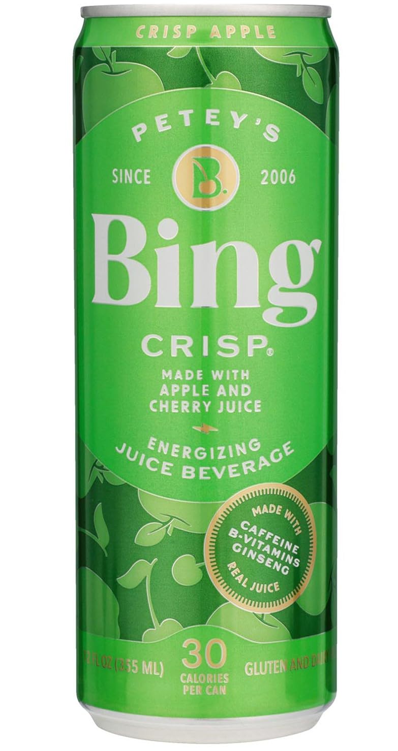Bing Beverage Company Bing Crisp, 12 Fl Oz (Pack of 24)