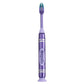 Gum Crayola Metallic Marker Childrens Toothbrush , Soft Bristled Kids Toothbrush Set Age 5+ , Suction Cup Base , 3 Count