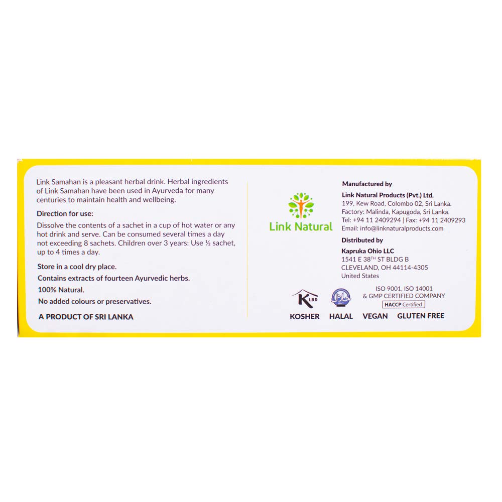 Samahan Ayurvedic Herbal Tea 50 Sachets