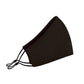 Washable Face Mask With Adjustable Ear Loops & Nose Wire - 3 Layers, Made In Usa (Rose Embroidery)