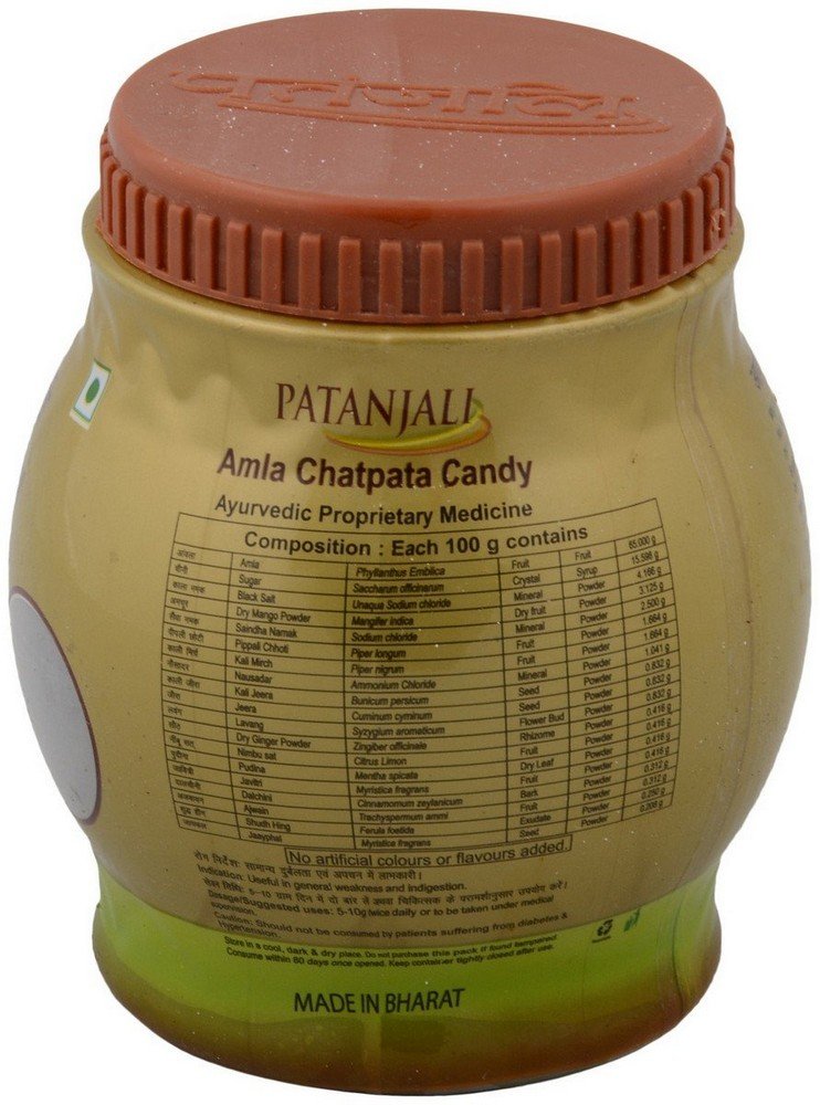 Patanjali Amla Chatpata Candy 500 G