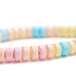 80 Candy Necklaces Individually Wrapped, Choker Style, Nostalgic Pastel Candy Jewelry Perfect For Party Favors, Pinata Fillers A