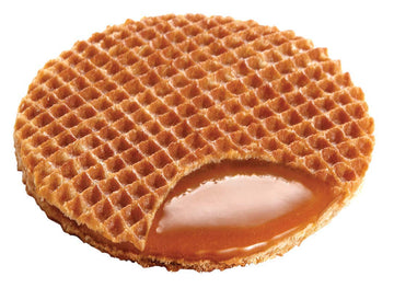 Daelmans Stroopwafel Caramel Cookies - Original Dutch Waffle Cookies, 8 Individually Wrapped Cookies