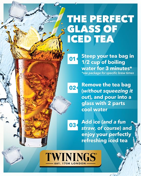 Twinings Variety Pack Black Tea Bags, 20 Count (Pack of 4), Includes English Breakfast, Earl Grey, Irish Breakfast, and Lady Gre