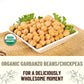 Mountain High Organics, Certified Organic Dried Garbanzo Beans, Non Gmo, Vegan, Sproutable Dried Chickpeas, Plant Based Protein