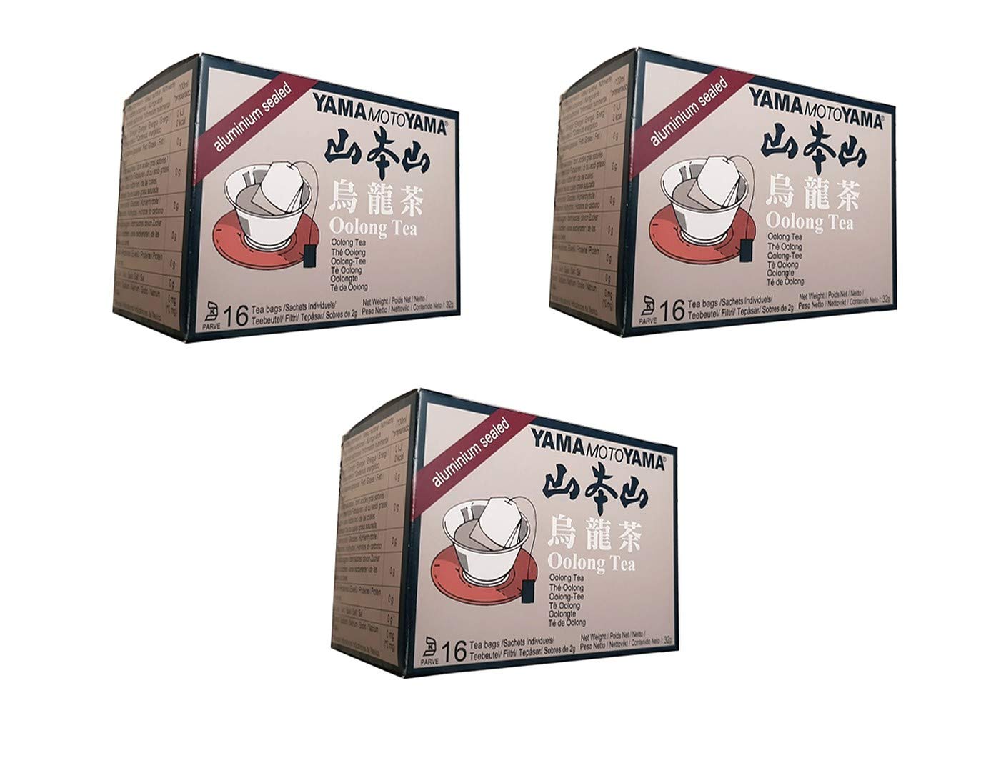 Yamamotoyama Oolong Tea (3 Pack, Total Of 3.36Oz)