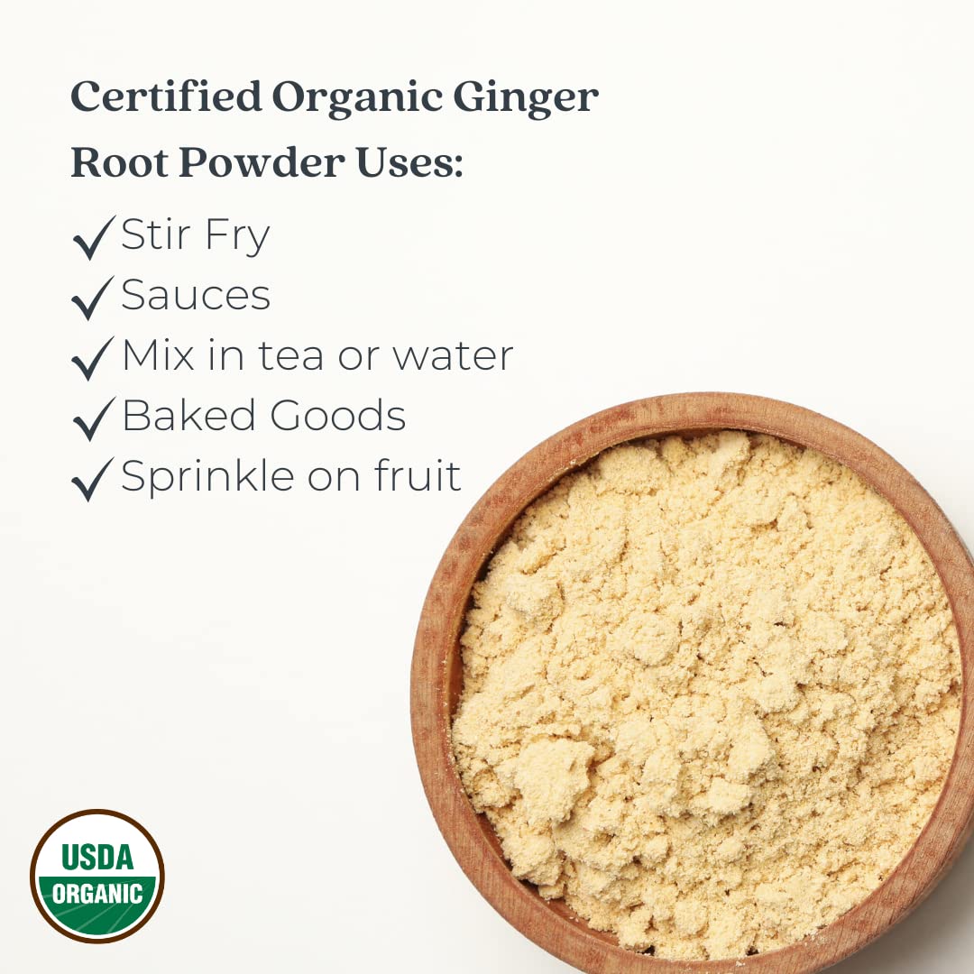 Starwest Botanicals Organic Ginger Root Powder, 2 Pound