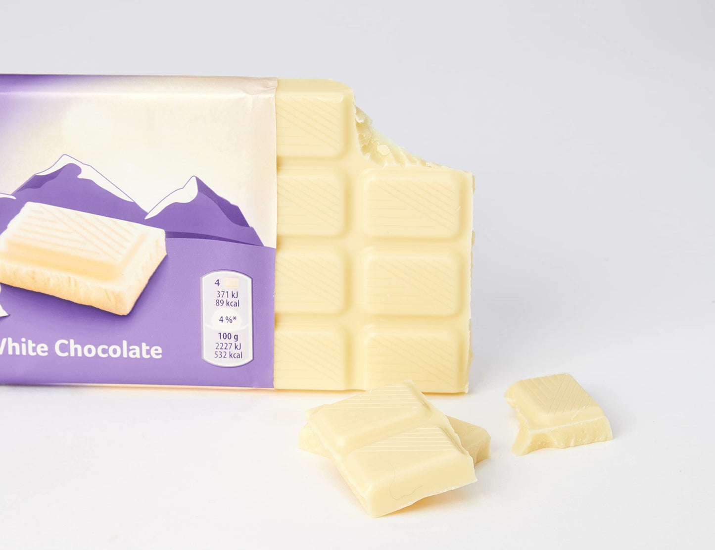 Milka (Germany) Weisse Schokolade (White Chocolate) 3-Pack