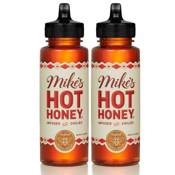 Mike'S Hot Honey Honey With A Kick, Sweetness & Heat, 100% Pure Honey, Glutenfree & Paleo 12 Ounce (Pack Of 2)