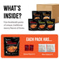 Chung Jung One O'Food Tteokbokki Variety Pack, Pack Of 5, Instant Korean Rice Cakes, Authentic Spicy Street Food, Ready To Eat,