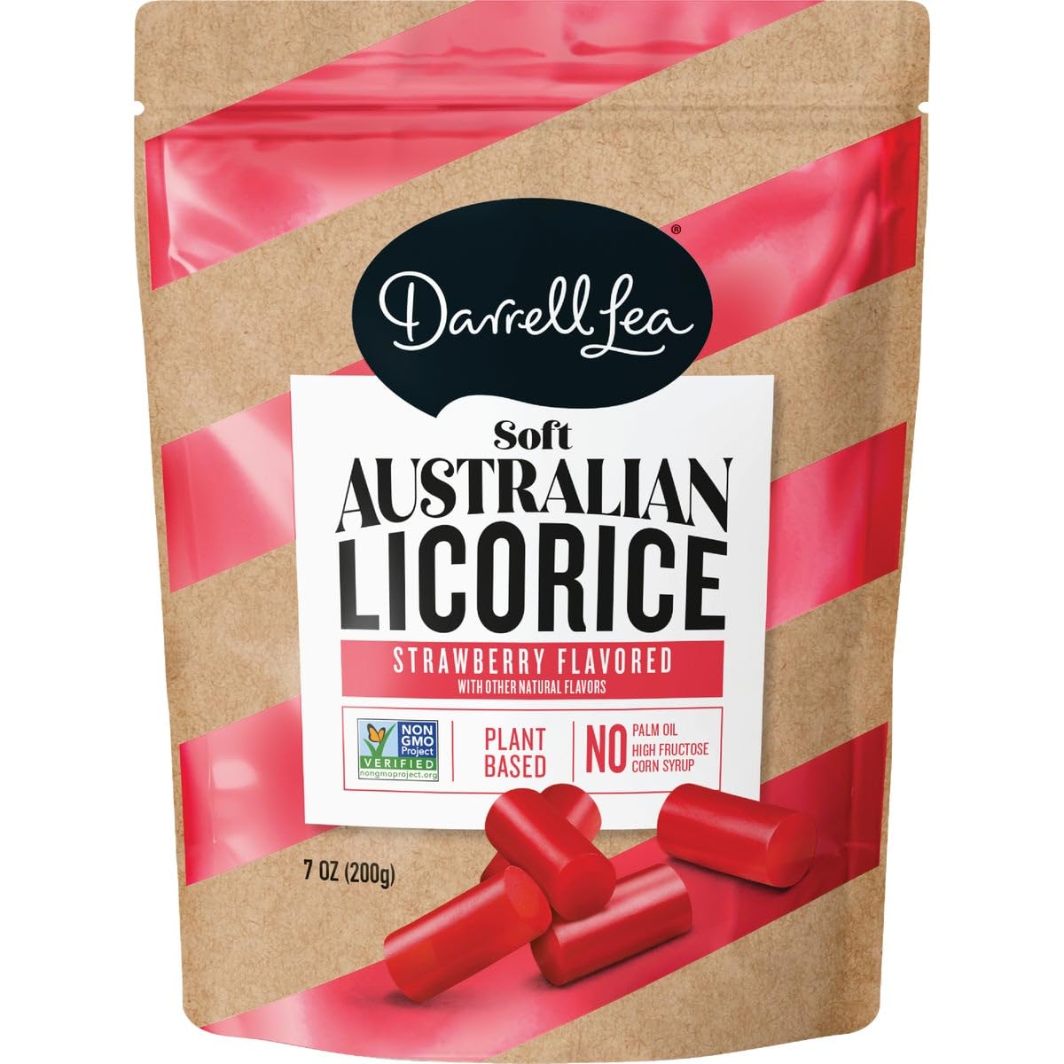 Darrell Lea Red Australian Liquorice 7 Oz