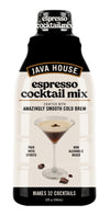 Java House Cold Brew Espresso Cocktail Mix, Liquid Coffee Concentrate, 32 Fl Oz