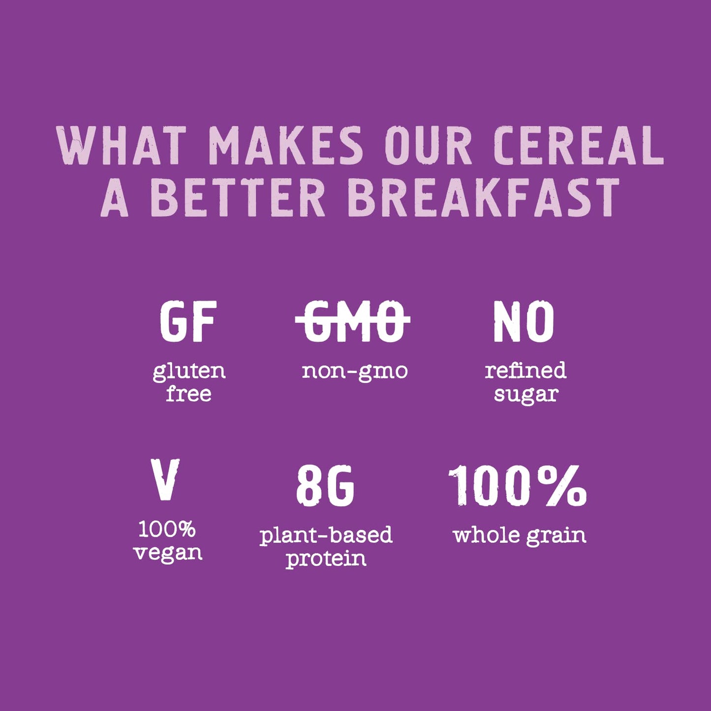 Seven Sundays Muesli Cereal, Wild and Free Blueberry Chia Buckwheat, 32 Oz Bag (Pack of 4), Gluten Free, 0g Refined Sugar, Enjoy
