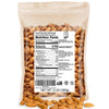 Roastery Coast Just Roasted Almonds, 3 LB Bulk, Keto Snack, Lightly Salted, Gluten Free, Non-GMO, Low Sodium