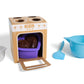 Goliath Tasty Tinies Bake Shop Chocolate Cake Mix Kit with Rainbow Pop Sprinkles & Chocolate Frosting Mix | Bake & Decorate 2 Re