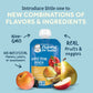Gerber Baby Food Pouches, Toddler 12+ Months, Fruit & Yogurt Peaches & Cream, 3.5 Ounce (Pack Of 12)