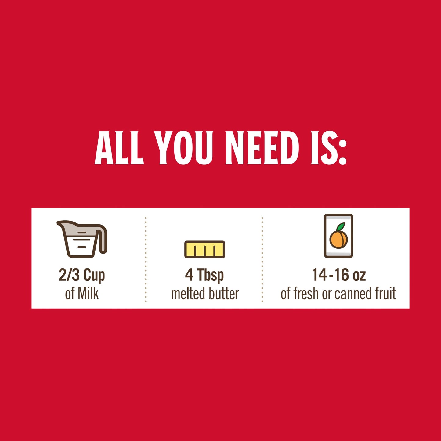 Louisiana Fish Fry Cobbler Mix - Just Add Fruit, 10.58 oz. (Pack of 2)