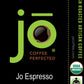 Jo Coffee Whole Bean Espresso, Medium Dark Roast, Organic, Fair Trade, 12 oz