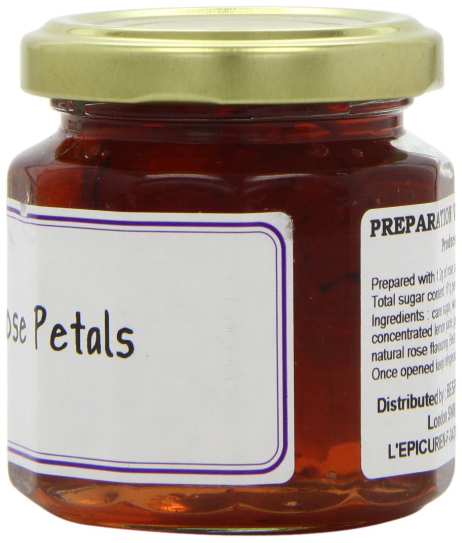 Epicurien Rose Petals Confit - 125 g or 4.4 oz