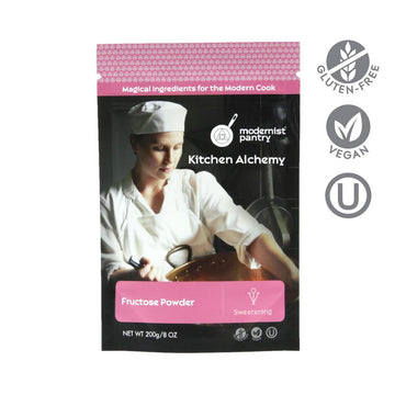 Pure Fructose Granulated Powder Vegan Gluten-Free Ou Kosher Certified - 200G/8Oz.