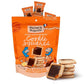 Michel et Augustin gourmet chocolate cookie Squares  Milk chocolate & caramel  Individually Wrapped European cookies  15 French