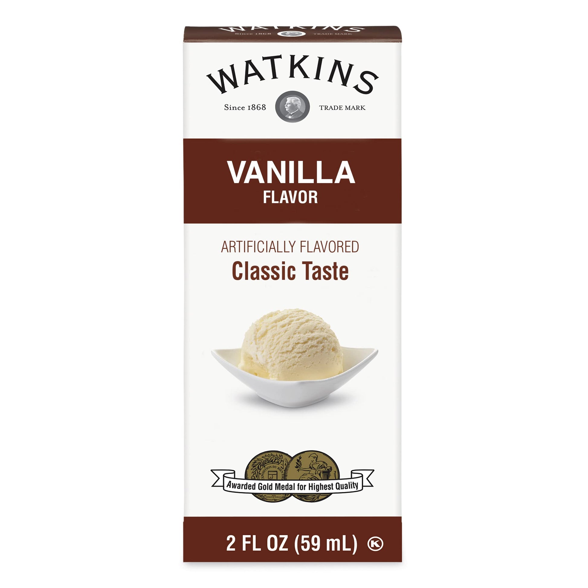 Watkins Vanilla Flavor, 2 Fl Oz (Pack Of 12)