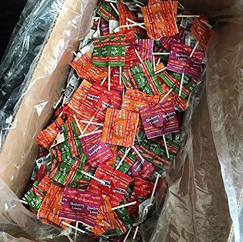 Koochikoo Organic & Sugar Free Lollipops Pouch, Assorted Fruit Flavors, No Sugar Added, Gluten Free & Vegan (10 Count (Pack Of 3