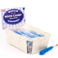 Espeez Blue Rock Candy Sticks - 24 Count - Blue Raspberry - Individually Wrapped Party Favors