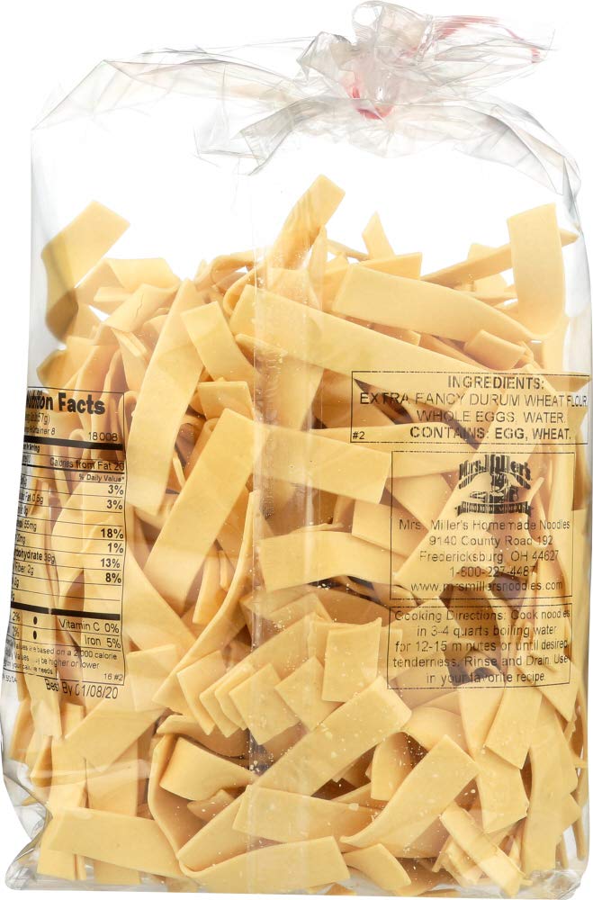 Mrs. Miller s All Natural Old Fashioned Egg Noodles Wide -- 16 oz - 2 pc