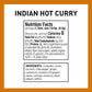 Spice Hunter Indian Hot Curry Blend, 1.8 Ounce (Pack Of 6)