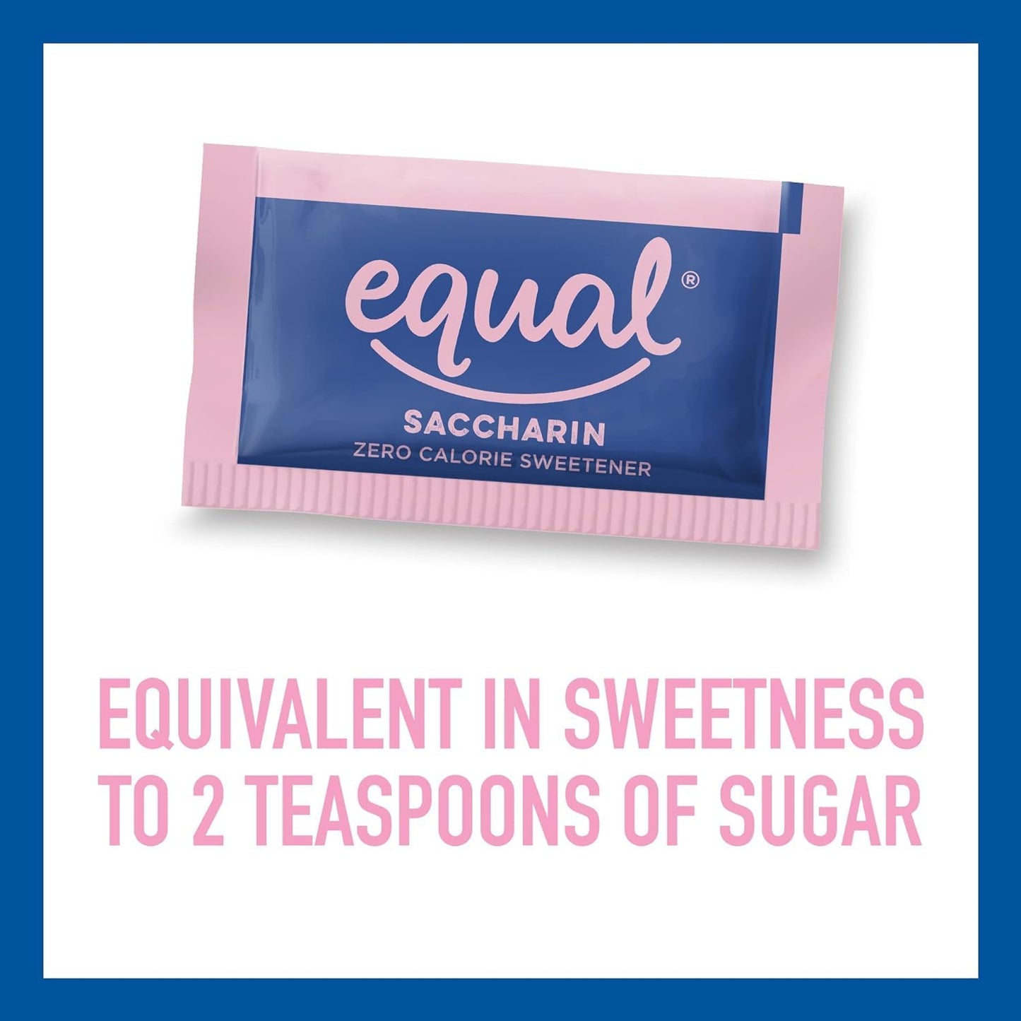 Equal Pink Zero Calorie Sweetener, 100 Pack, Sugar Substitute, 3.5 Ounce