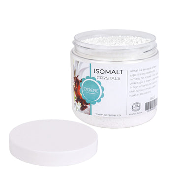 OCreme Isomalt Crystals - Sugar Substitute for Crafting Decorative Accents, Hard Candy, Fancy Crystals, Confections and Baked Go