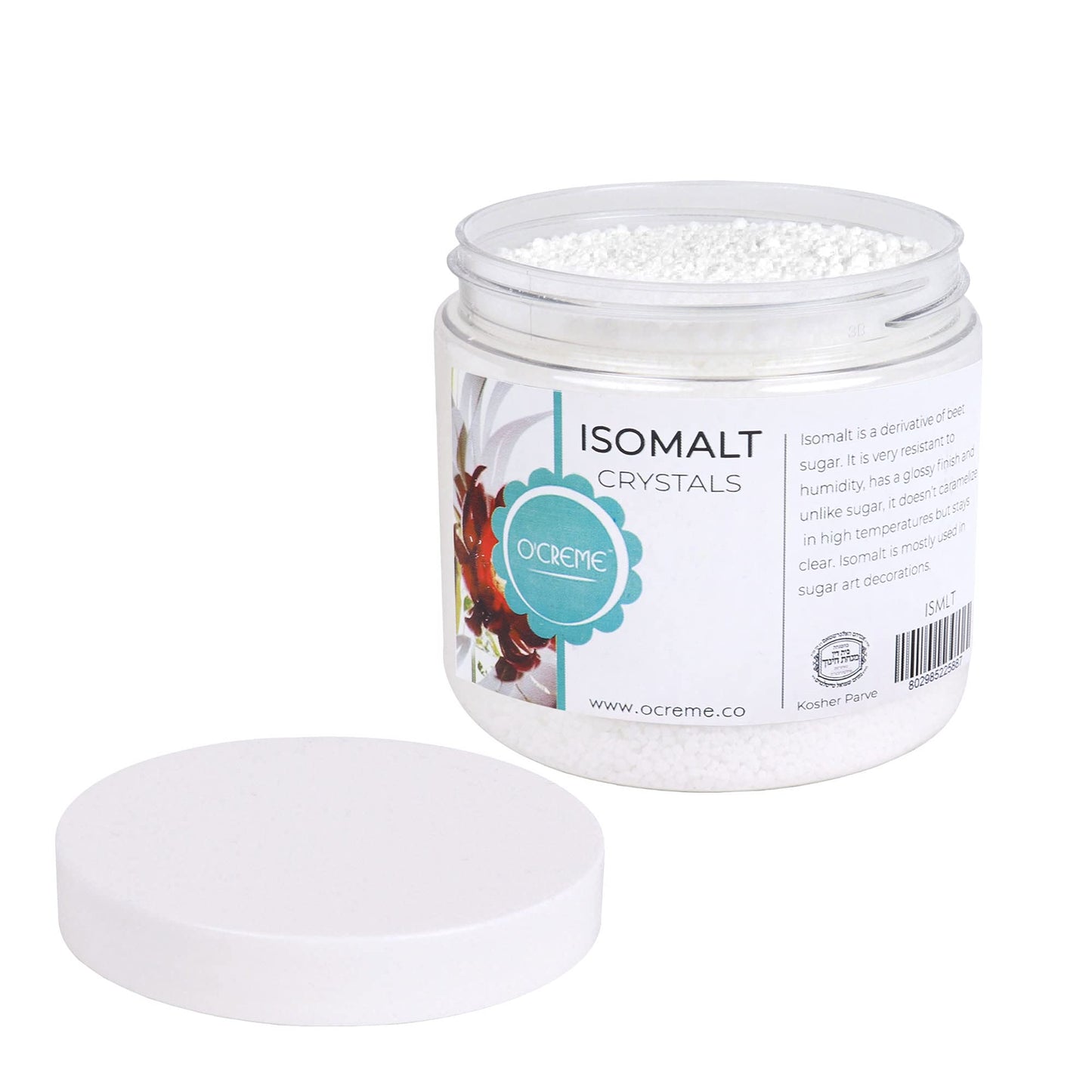 OCREME Isomalt Crystals Sugar Substitute for Candy & Baked Goods 10 LB Clear