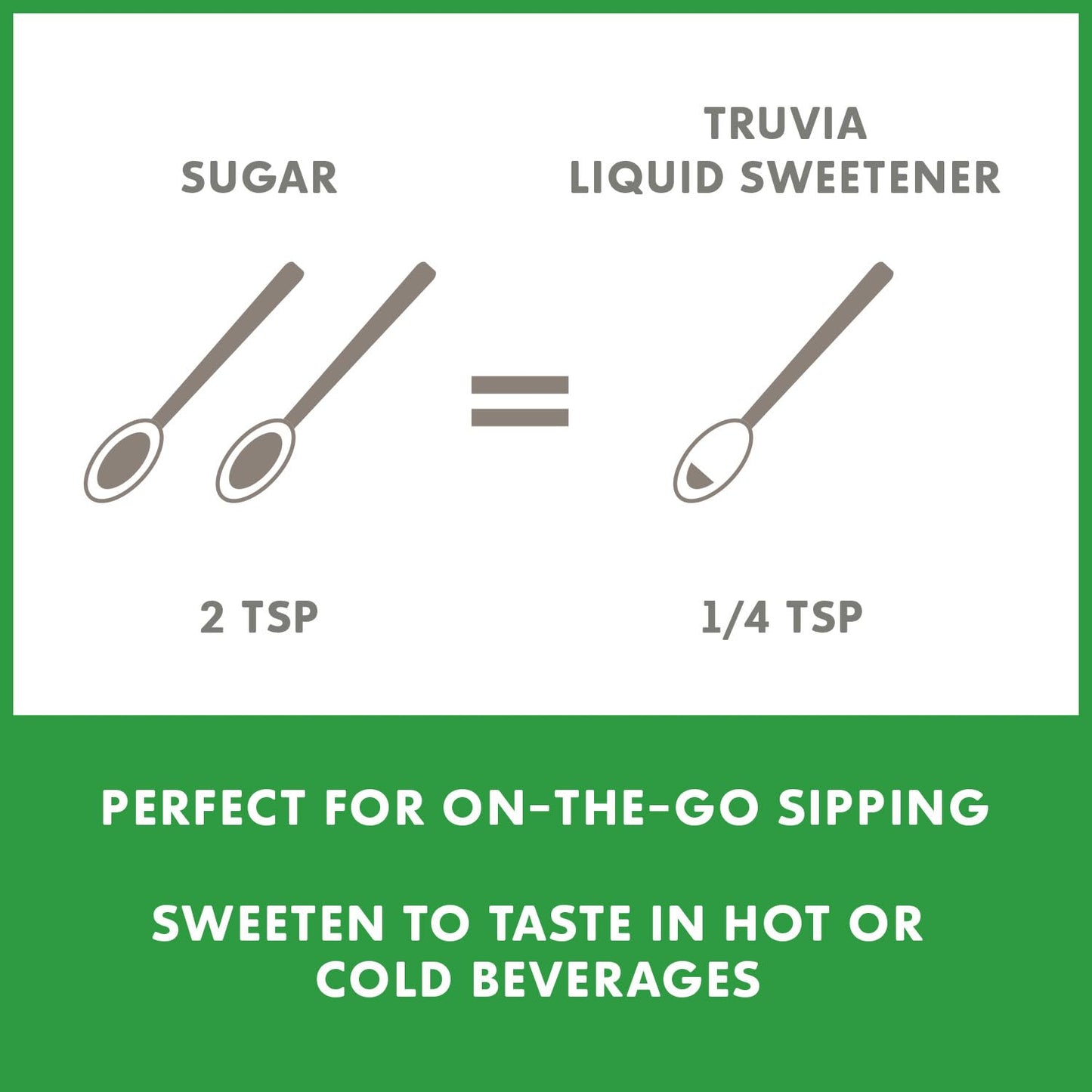 Truvia Organic Zero-Calorie Liquid Stevia Sweetener, 2.7 Fluid Ounce Bottle, Vanilla Flavor
