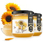 Honigma Raw Sunflowers Honey | Exquisite Taste | 100% Pure | Unpasteurized | Unfiltered | Partially Crystallized | 250G/8.8Oz