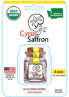 Cyrus Saffron Organic USA Grown Saffron - 1 Gram, Premium Quality Spice