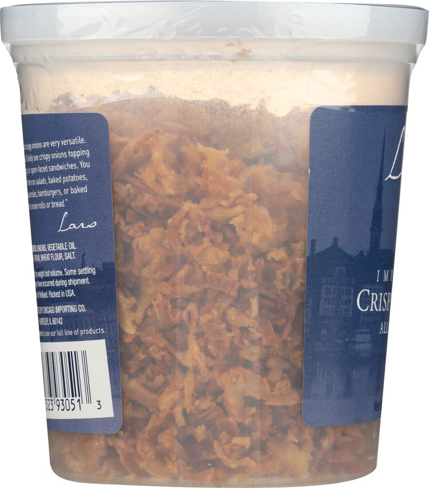Lars Own Imported Crispy Onions 4 Ounce Package (Pack Of 2)