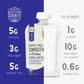 Serenity Kids 6+ Months Dairy-Free Smoothie Baby Food - USDA Organic Grass-Fed Collagen Protein - 3.5 Oz BPA-Free Pouches - Vari