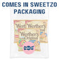 Werthers Original Caramel Sugar Free Hard Candies, Individually Wrapped Snacks for Adults, Gift Basket Stuffers, Pack of 3, 1.4