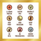 Snack Bars By Grab The Gold - Organic, Gluten Free, Vegan, Kosher, & Dairy Free - 11G Of Protein - Chocolate Peanut Butter (14 C