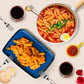 Yopokki Instant Tteokbokki Pack (Sweet & Mild Spicy And Cheese, Pack Of 2) Korean Street Food With Sweet & Moderately Spicy And