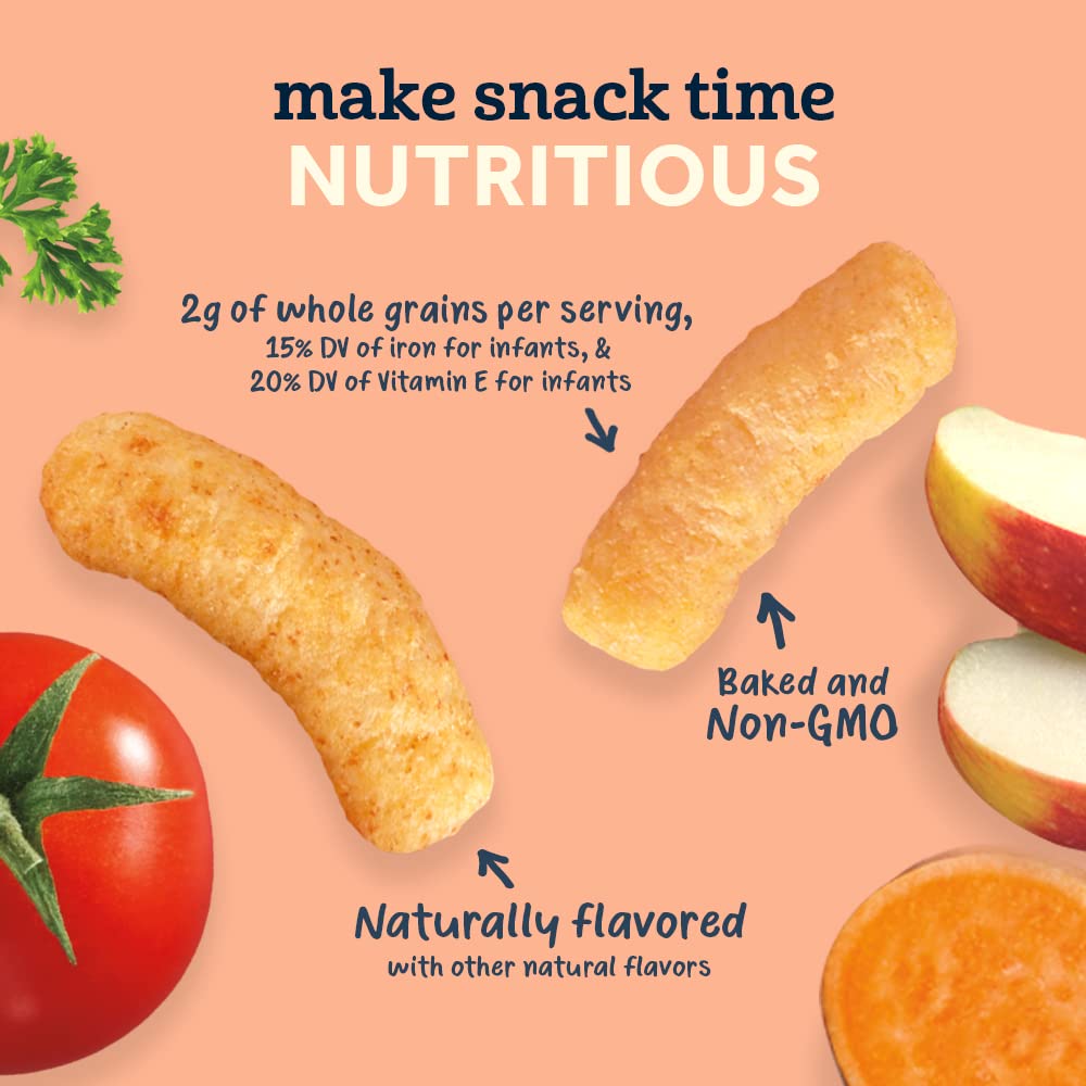 Gerber Snacks For Baby Variety Pack, Yogurt Melts, Puffs And Lil Crunchies (Set Of 9)