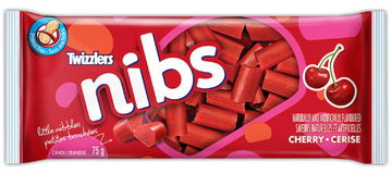 Twizzlers Licorice, Cherry Nibs, 24Pk/75G/2.6 Oz. Bags, (Imported From Canada)