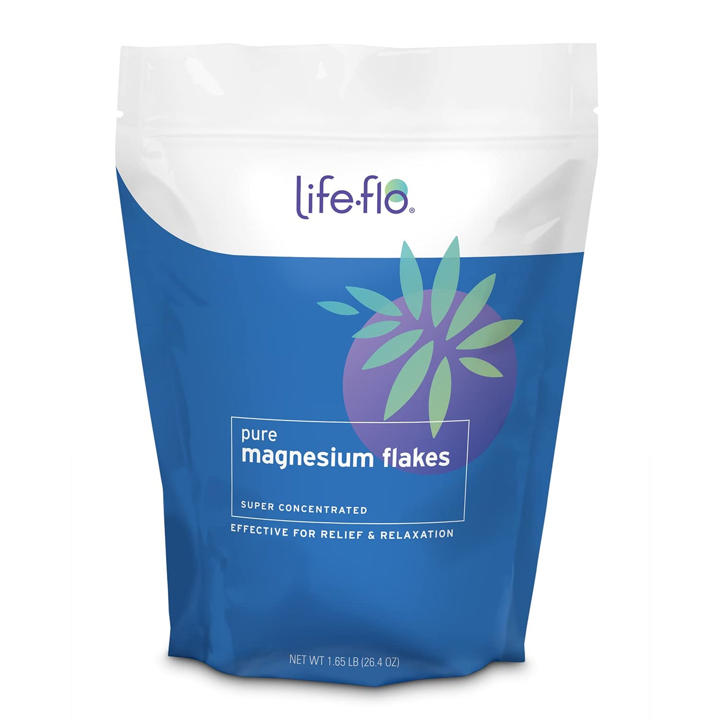 Life-Flo Pure Magnesium Flakes | Magnesium Chloride Brine from Zechstein Seabed | For Relaxing & Rejuvenating Body and Foot Soak
