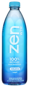 ZEN WTR Alkaline Water, 1.5 Liter (50.7 Fl Oz), Plastic, No Color